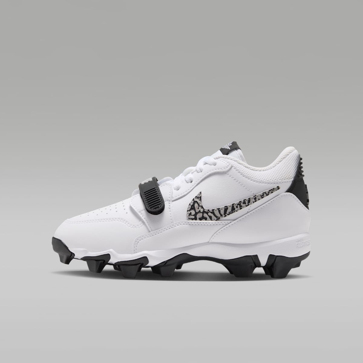 Jordan Legacy 312 Low Little/Big Kids' Cleats - White/Black/Wolf Grey