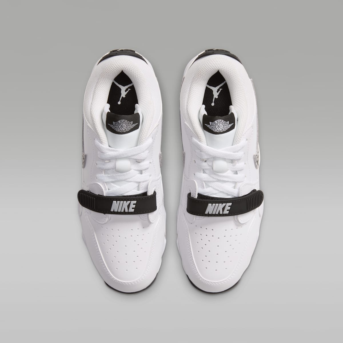 Jordan Legacy 312 Low Little/Big Kids' Cleats - White/Black/Wolf Grey