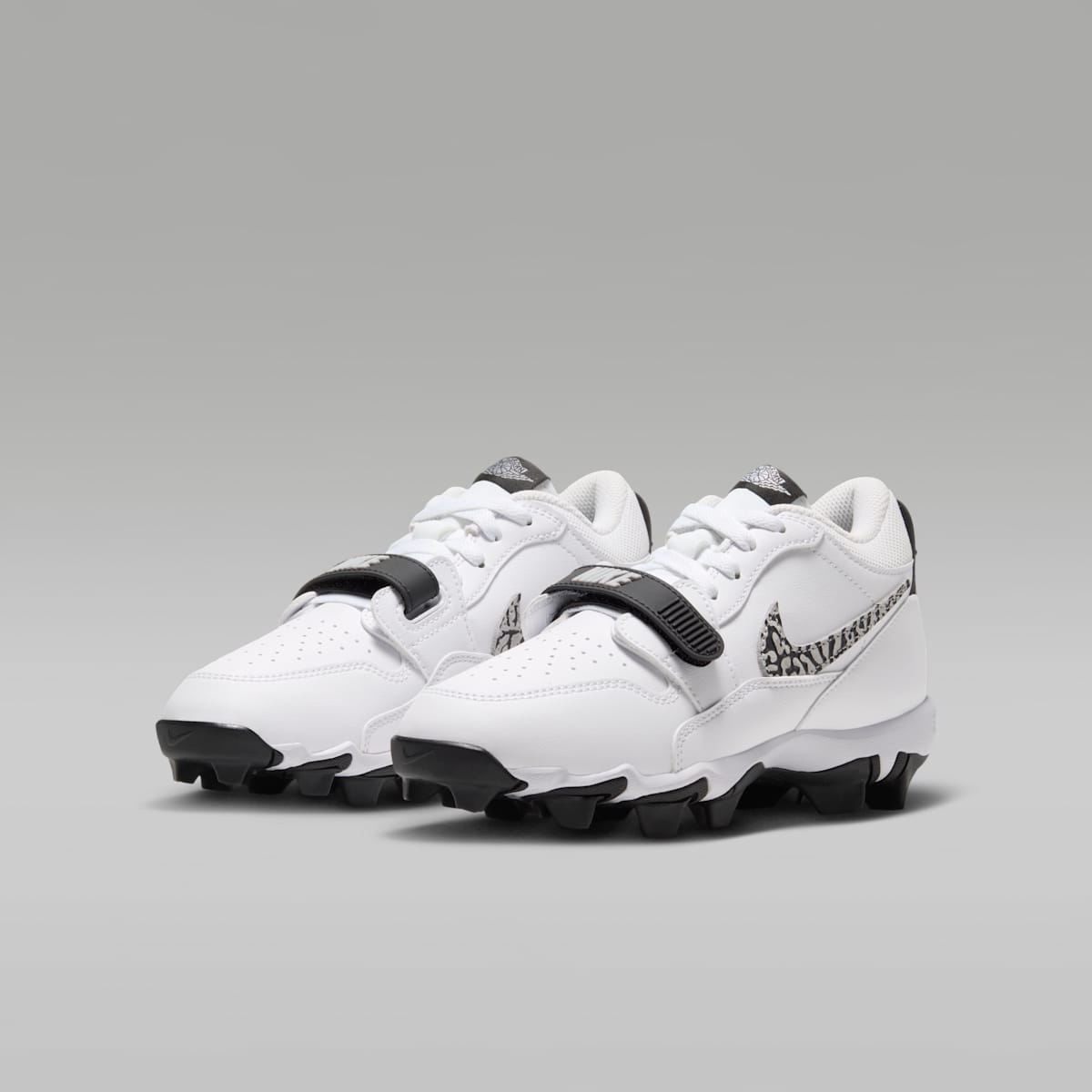 Jordan Legacy 312 Low Little/Big Kids' Cleats - White/Black/Wolf Grey