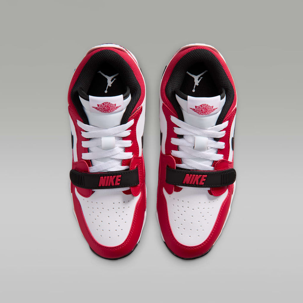 Jordan Legacy 312 Low Little/Big Kids' Cleats - White/Varsity Red/Black