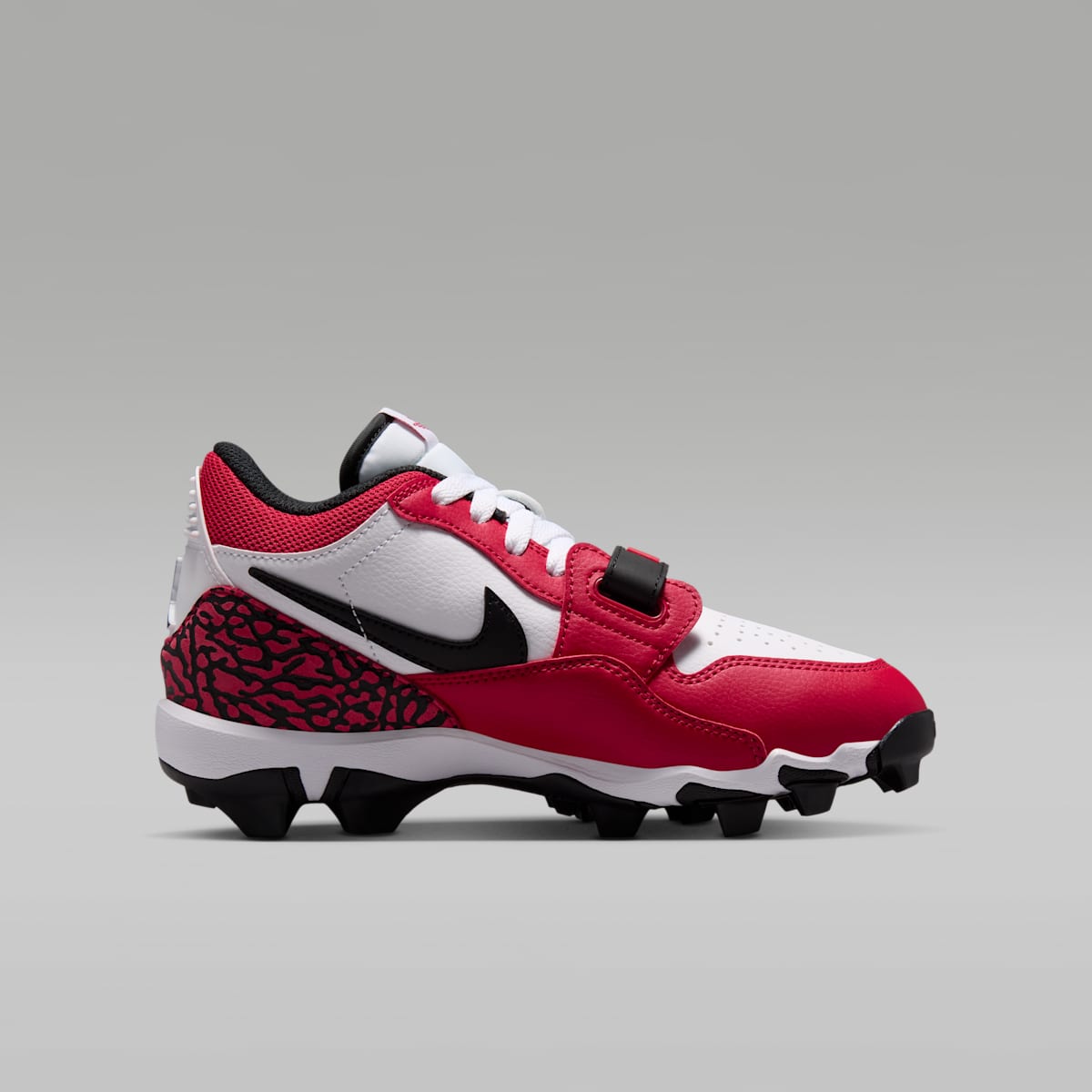 Jordan Legacy 312 Low Little/Big Kids' Cleats - White/Varsity Red/Black