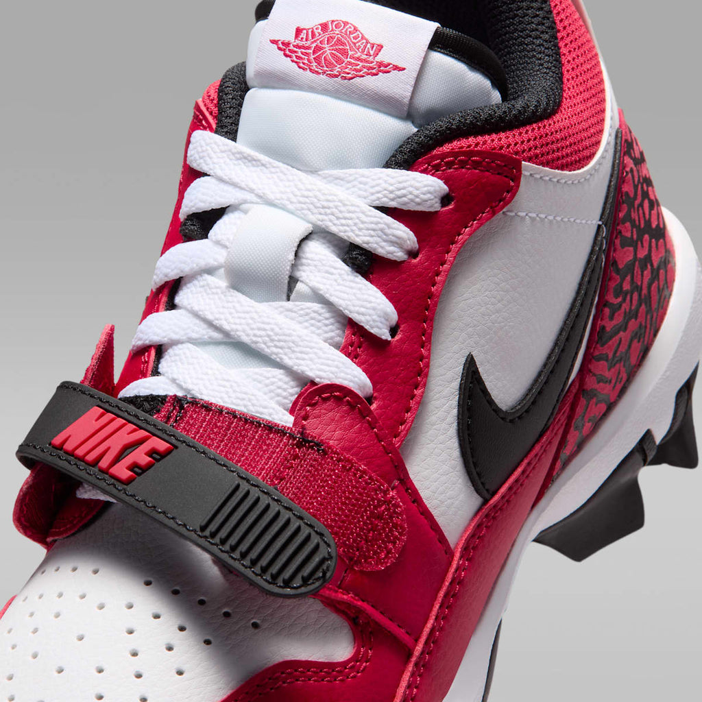 Jordan Legacy 312 Low Little/Big Kids' Cleats - White/Varsity Red/Black