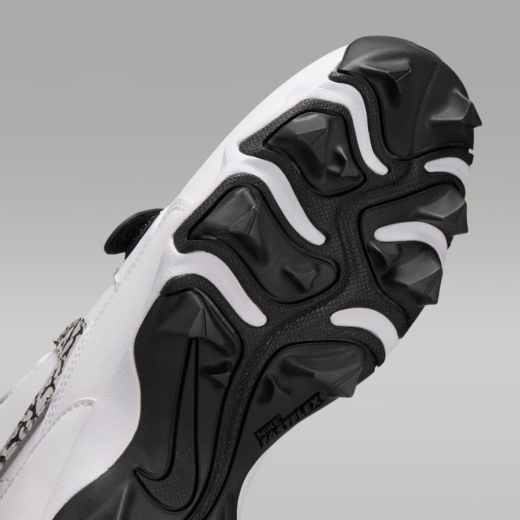 Jordan Legacy 312 Low Little/Big Kids' Cleats - White/Black/Wolf Grey