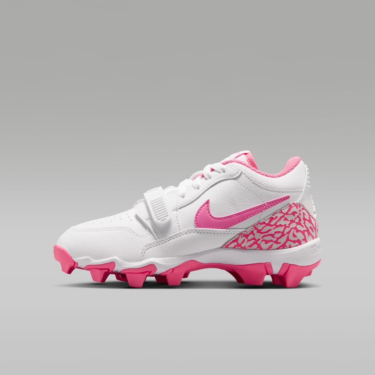 Jordan Legacy 312 Low Little/Big Kids' Cleats - White/White/White/Digital Pink