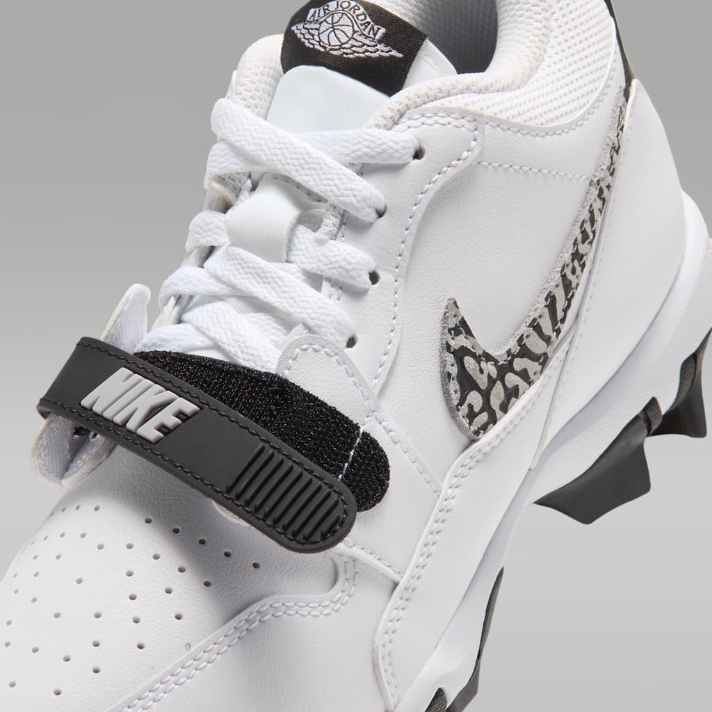 Jordan Legacy 312 Low Little/Big Kids' Cleats - White/Black/Wolf Grey