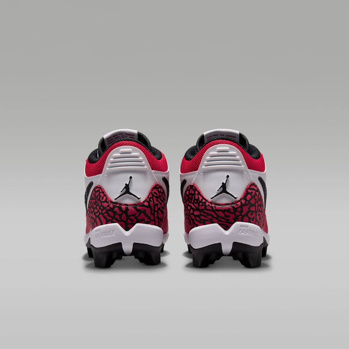 Jordan Legacy 312 Low Little/Big Kids' Cleats - White/Varsity Red/Black