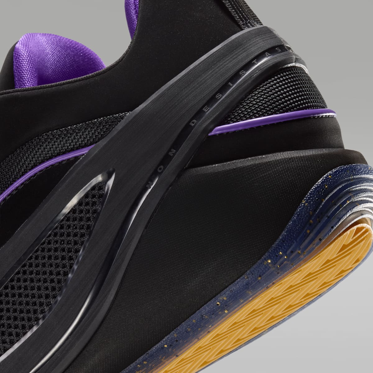 Luka 5 Basketball Shoes - Black/Purple Venom/Varsity Maize - Image 8