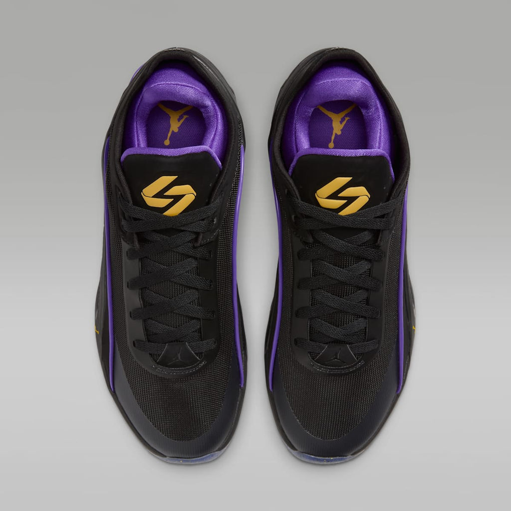 Women's Luka 5 Basketball Shoes - Black/Purple Venom/Varsity Maize