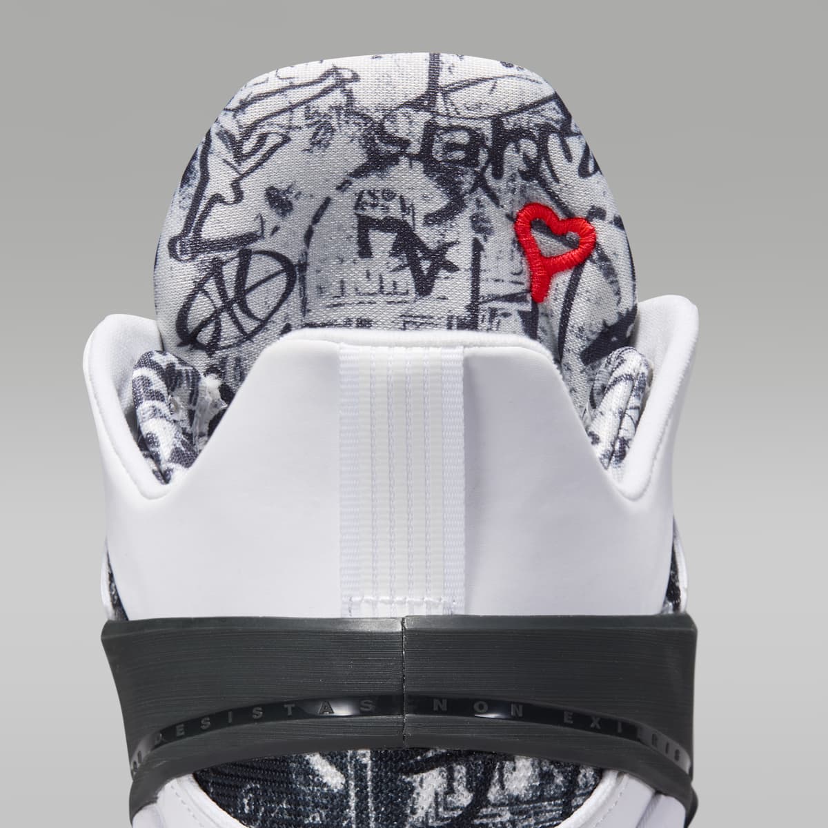 Luka 5 "Graffiti" Basketball Shoes - White/Black - Image 9