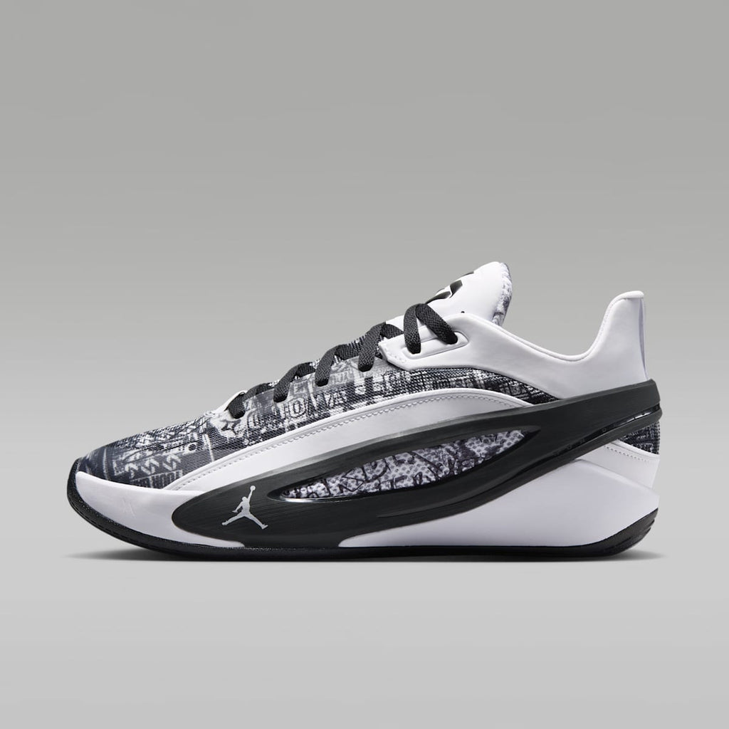 Luka 5 "Graffiti" Basketball Shoes - White/Black - Image 1