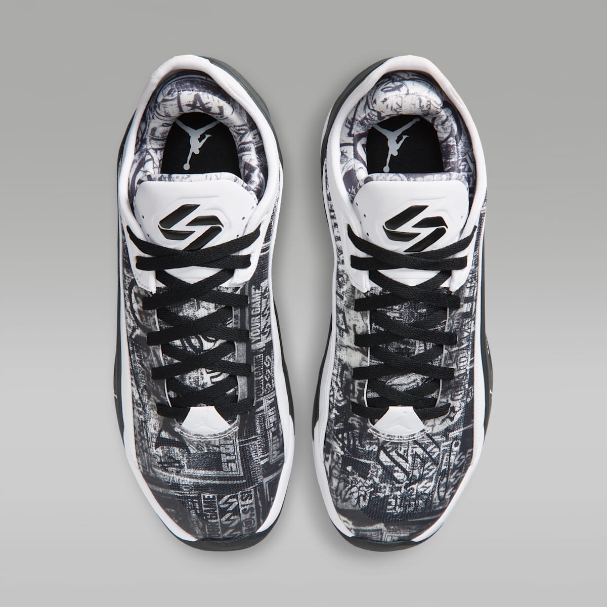 Luka 5 "Graffiti" Basketball Shoes - White/Black - Image 4