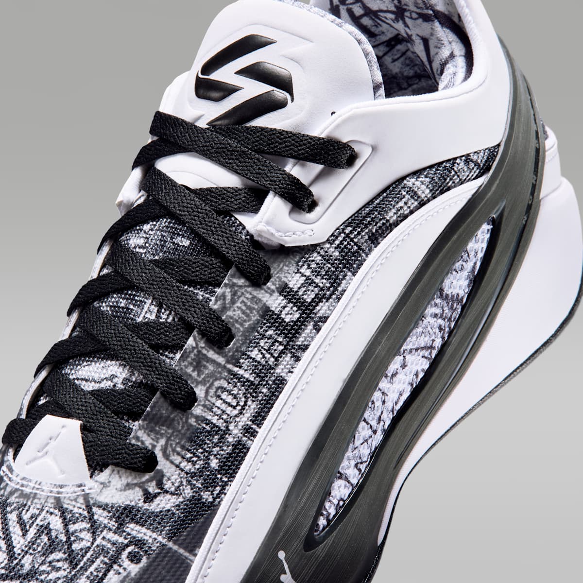 Luka 5 "Graffiti" Basketball Shoes - White/Black - Image 7