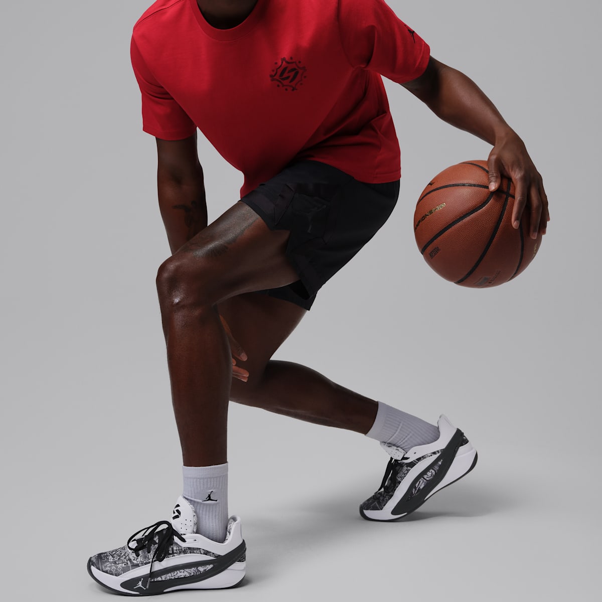 Luka 5 "Graffiti" Basketball Shoes - White/Black - Image 10