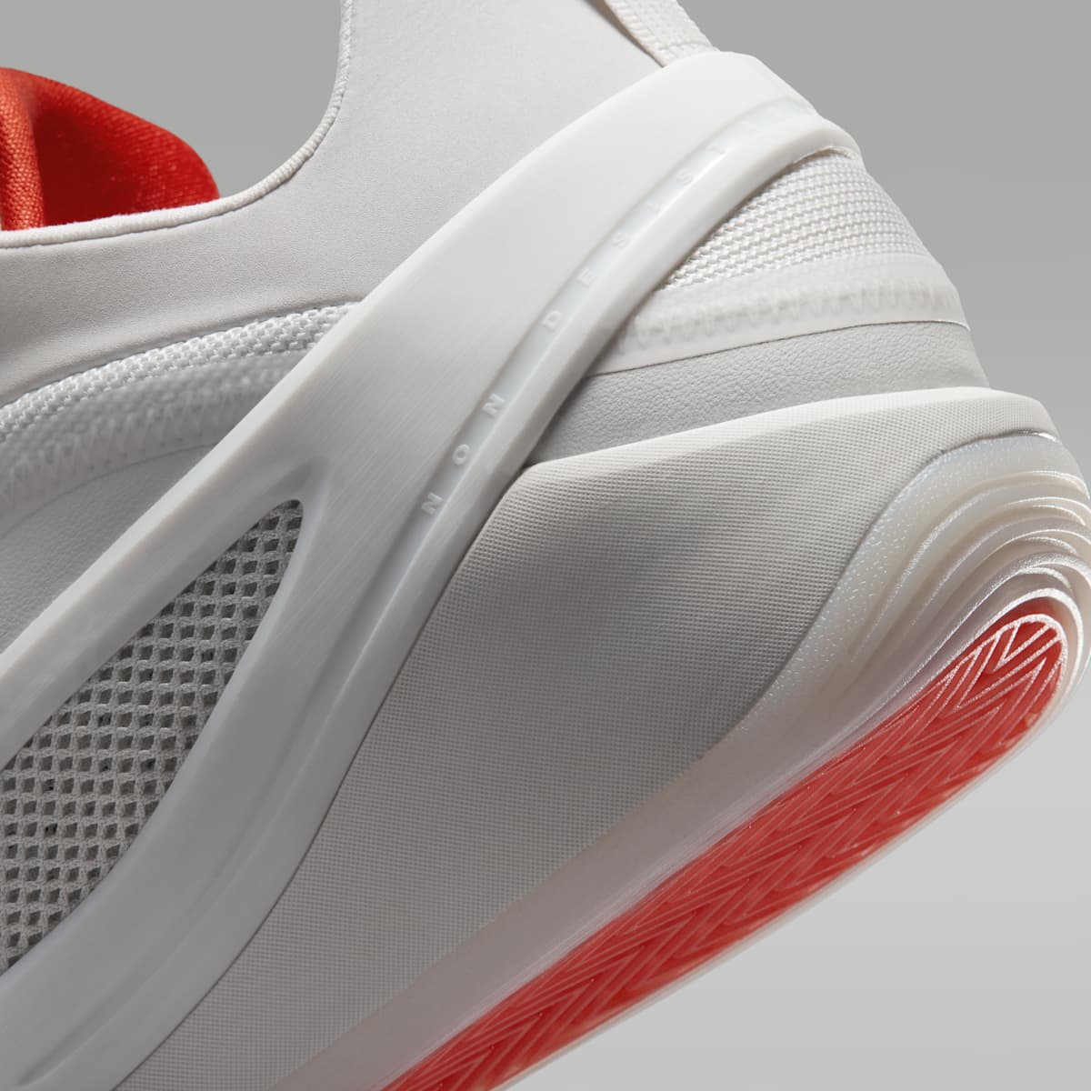 Luka 5 "Ghost" Basketball Shoes - Swan/Phantom/White/Picante Red - Image 8