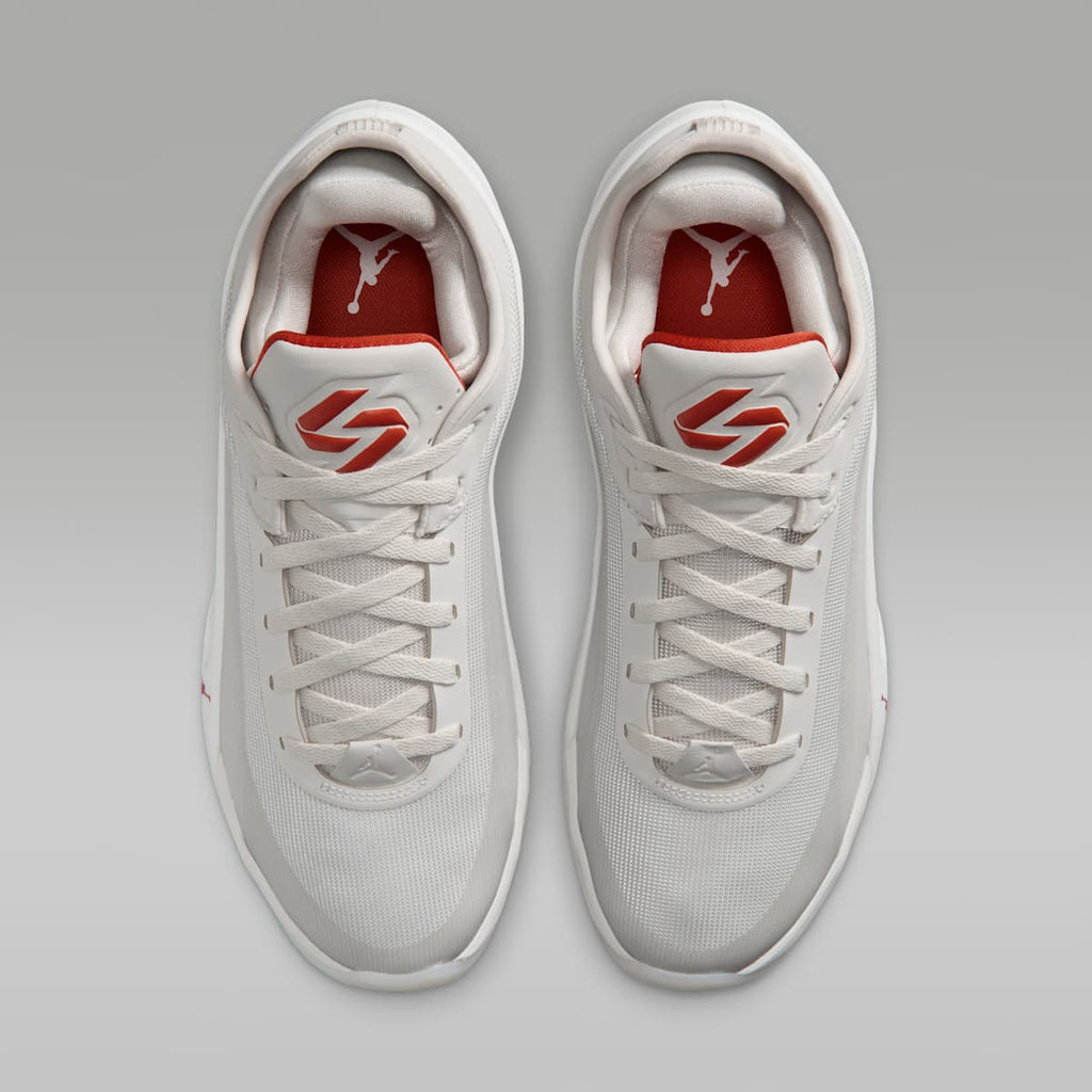 Luka 5 "Ghost" Basketball Shoes - Swan/Phantom/White/Picante Red - Image 4