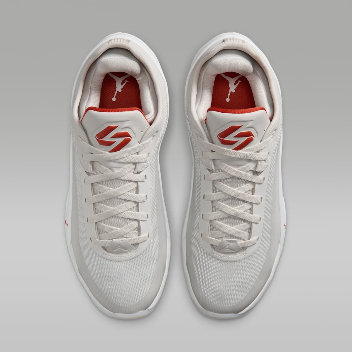 Luka 5 "Ghost" Basketball Shoes - Swan/Phantom/White/Picante Red - Image 4