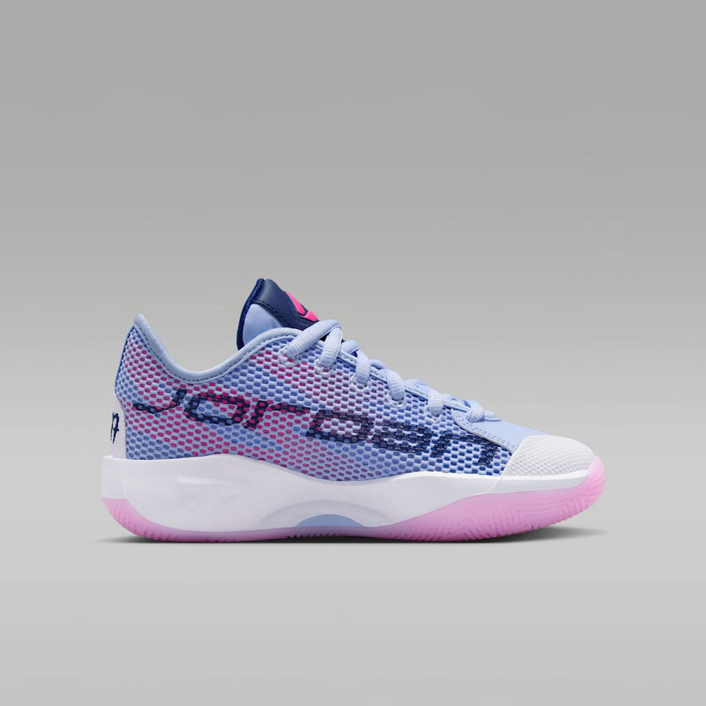 Luka 77 Big Kids' Basketball Shoes - Light Marine/Blue Void/White/Hyper Pink