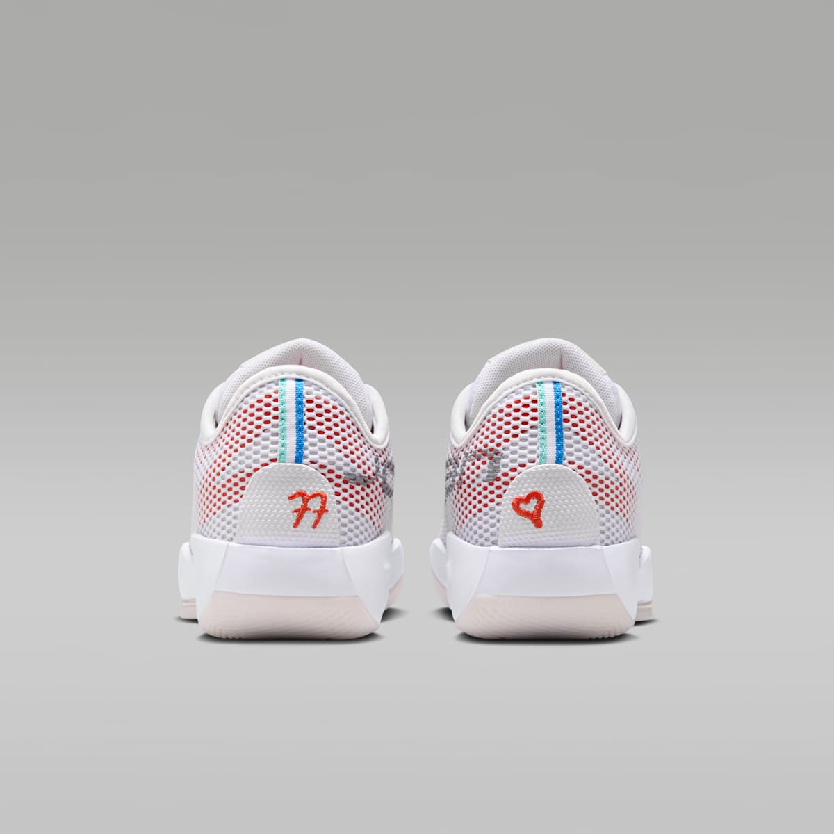 Jordan Luka 77 "Ghost" Big Kids' Shoes - White/Swan/Picante Red - Image 6