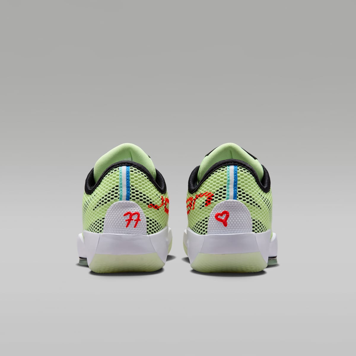 Luka 77 Big Kids' Basketball Shoes - Barely Volt/Black/White/Infrared 23