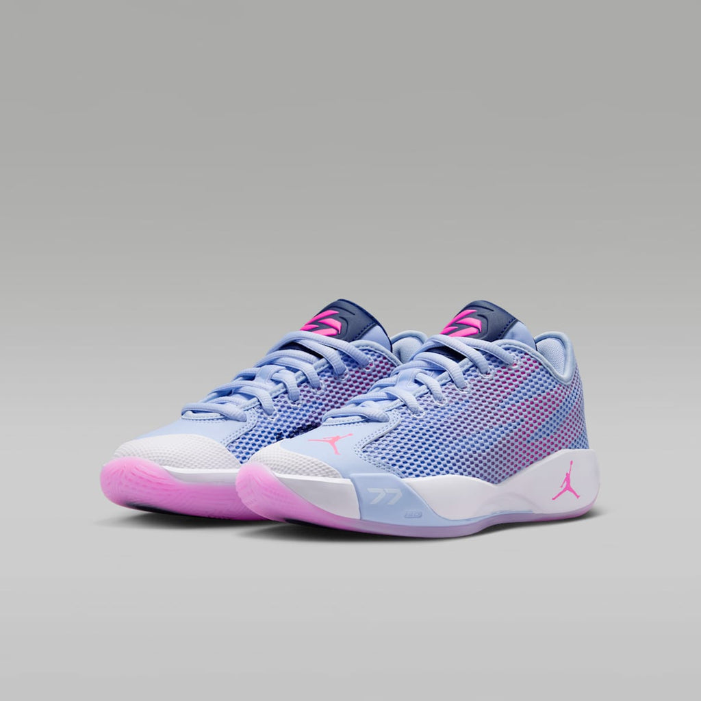 Luka 77 Big Kids' Basketball Shoes - Light Marine/Blue Void/White/Hyper Pink - Image 5
