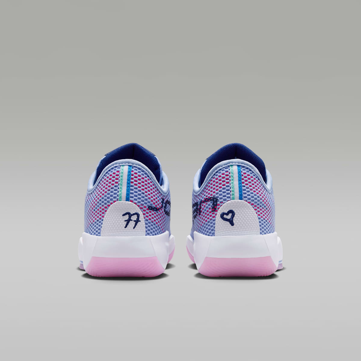 Luka 77 Big Kids' Basketball Shoes - Light Marine/Blue Void/White/Hyper Pink - Image 6