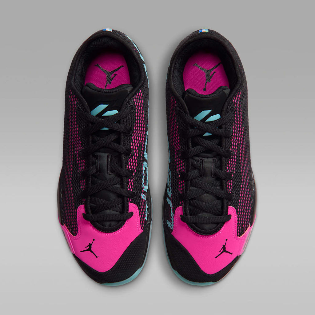 Luka 77 Basketball Shoes - Black/Laser Fuchsia/Bleached Turquoise - Image 4