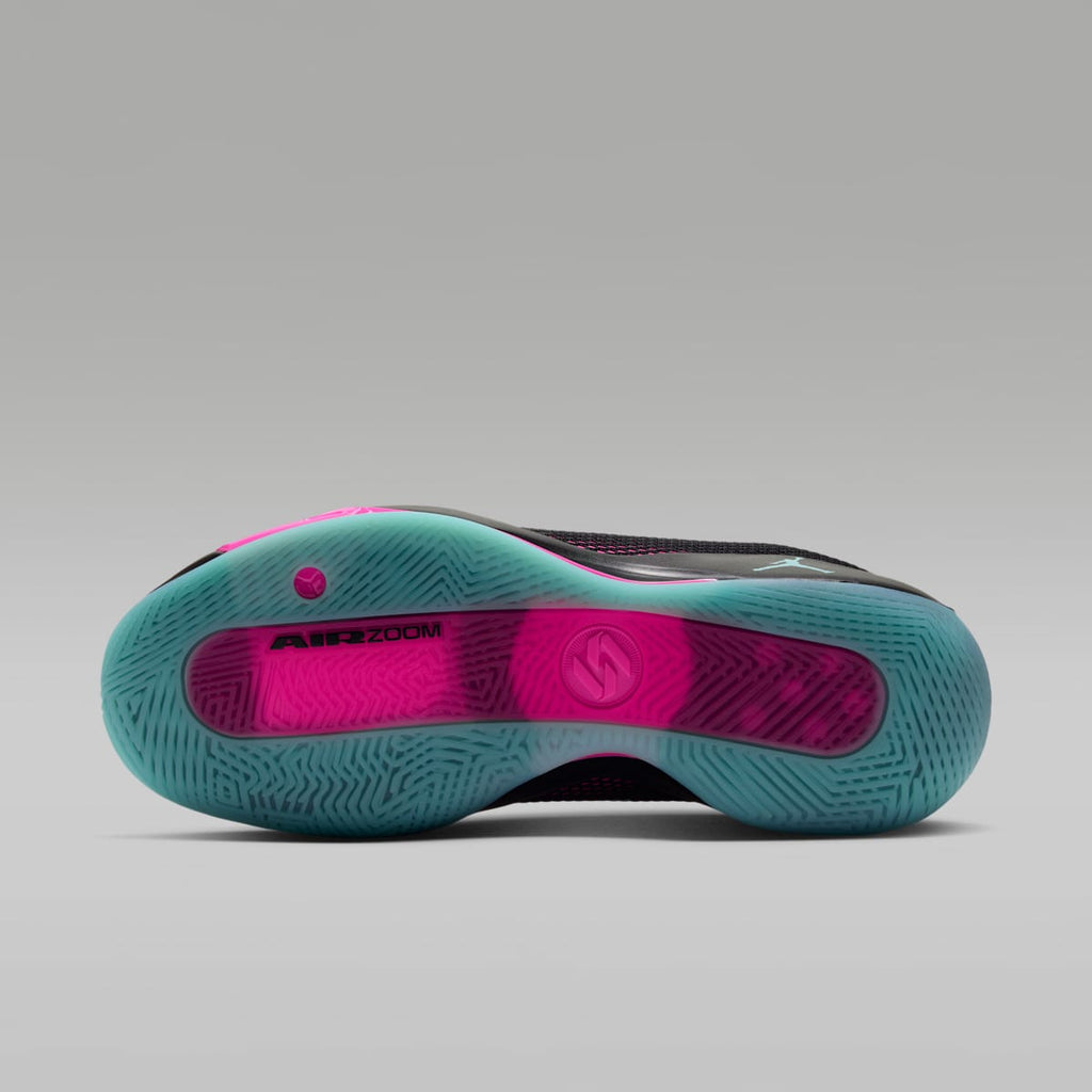 Luka 77 Basketball Shoes - Black/Laser Fuchsia/Bleached Turquoise - Image 2