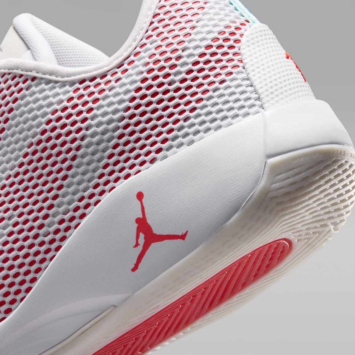 Luka 77 Basketball Shoes - White/Swan/Picante Red - Image 8