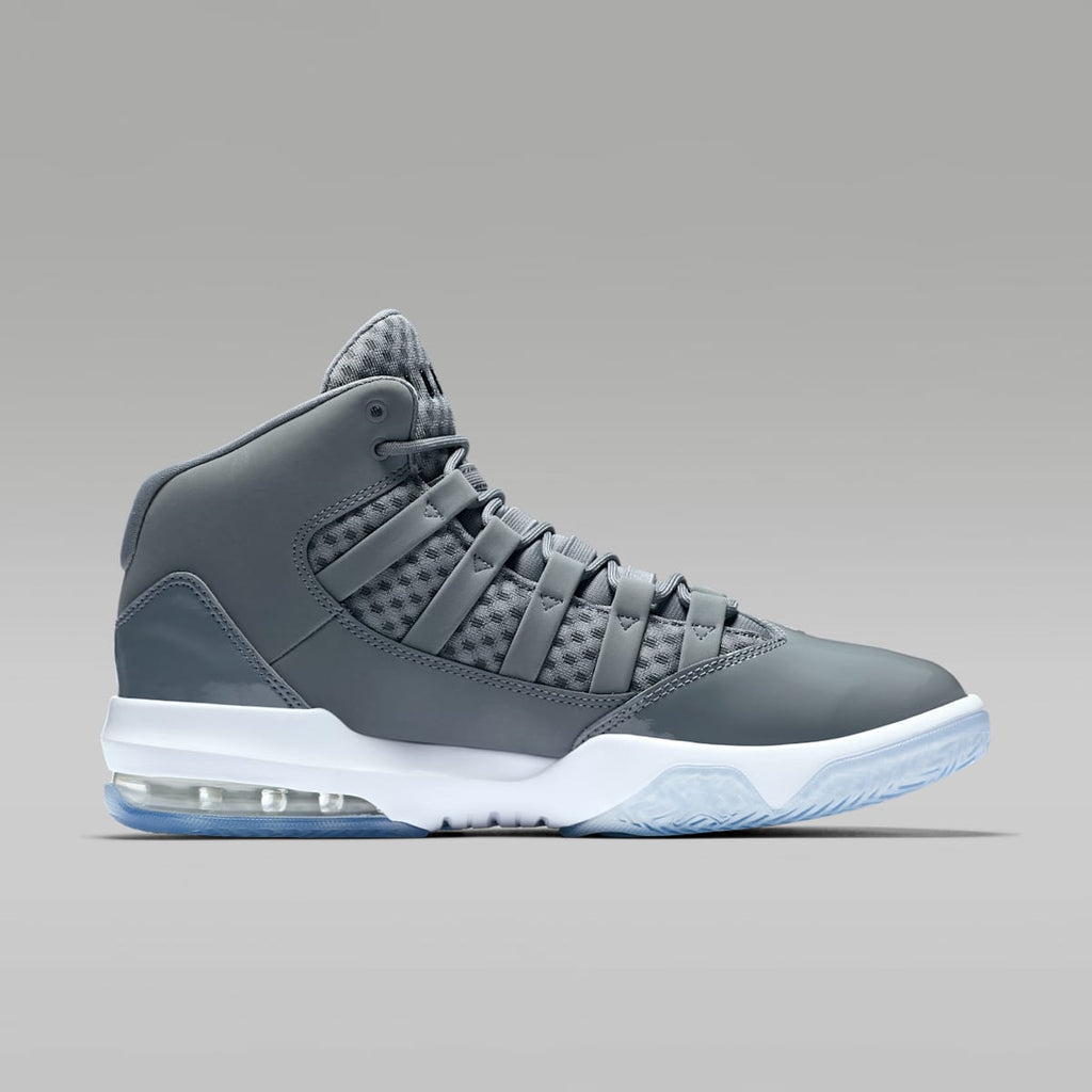 Jordan Max Aura Men's Shoe - Cool Grey/White/Clear/Black - Image 3