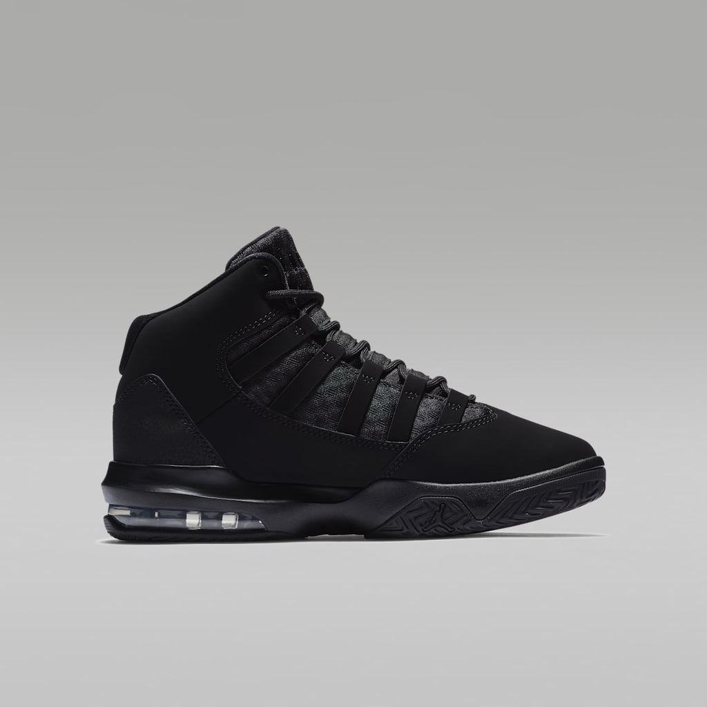 Jordan Max Aura Big Kids' Shoes - Black/Black