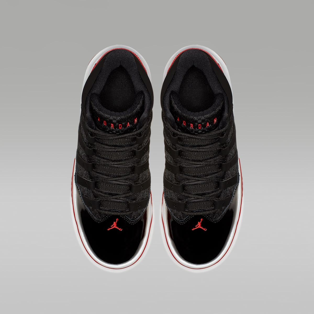 Jordan Max Aura Big Kids' Shoes - Black/Gym Red/White/Black