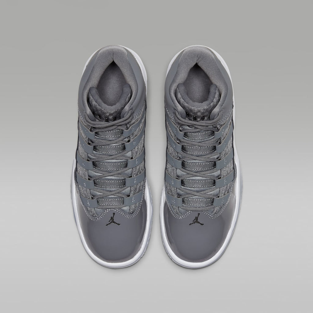 Jordan Max Aura Big Kids' Shoes - Cool Grey/White/Clear/Black