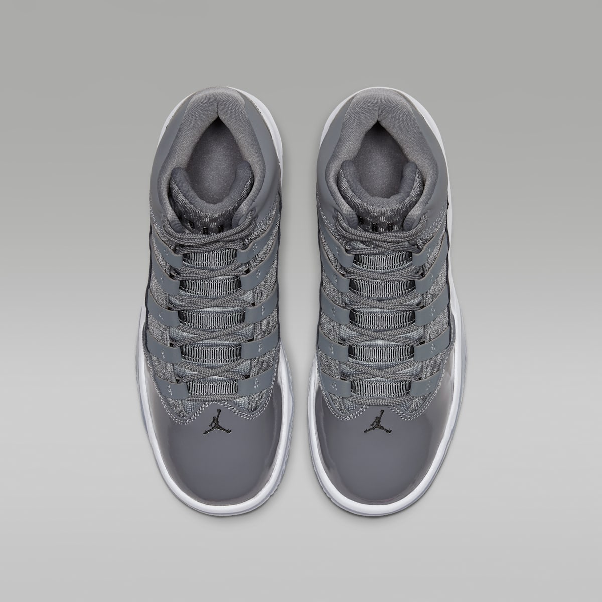 Jordan Max Aura Big Kids' Shoes - Cool Grey/White/Clear/Black