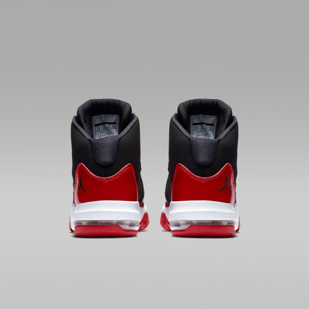 Jordan Max Aura Big Kids' Shoes - Black/Gym Red/White/Black