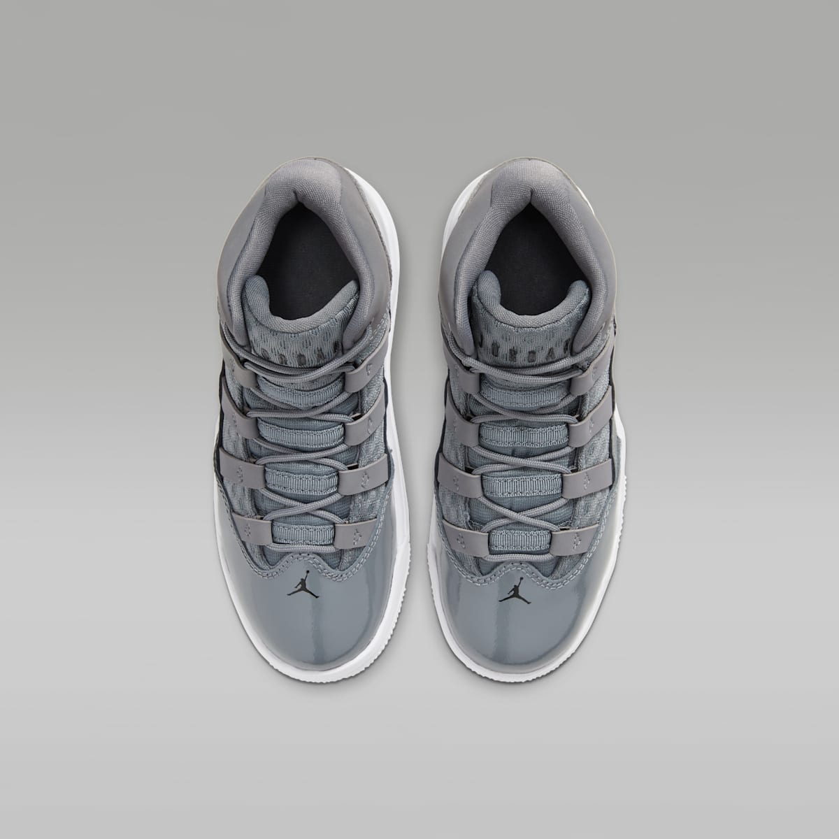 Jordan Max Aura Little Kids' Shoes - Cool Grey/White/Clear/Black