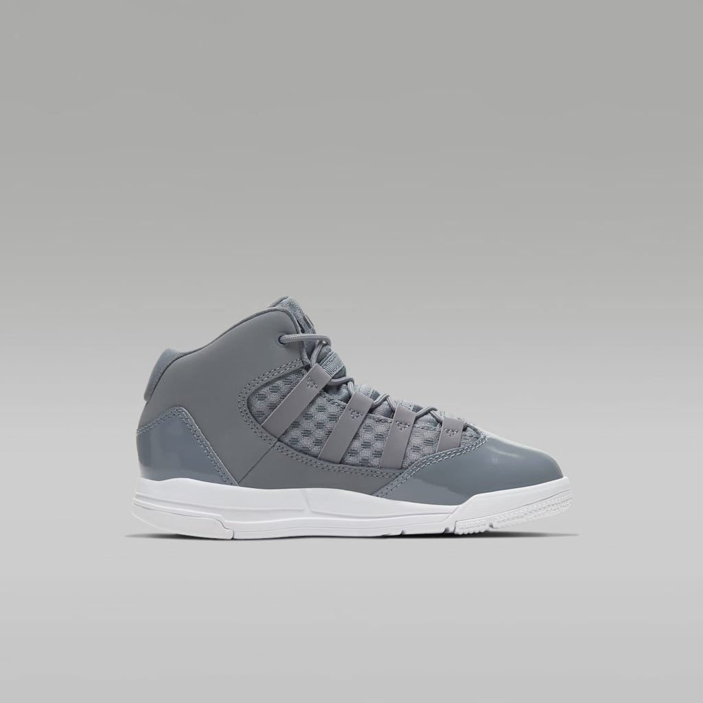 Jordan Max Aura Little Kids' Shoes - Cool Grey/White/Clear/Black