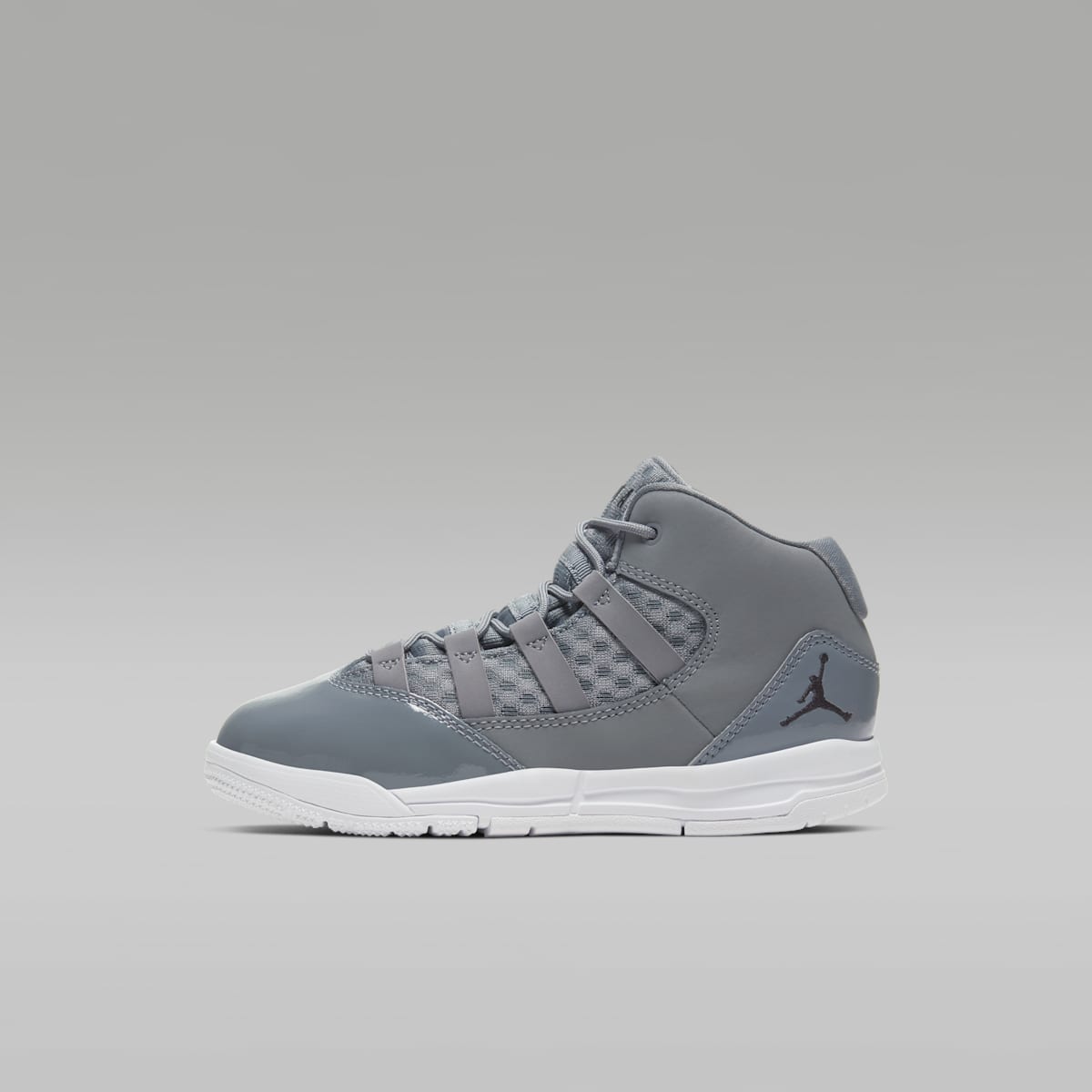Jordan Max Aura Little Kids' Shoes - Cool Grey/White/Clear/Black