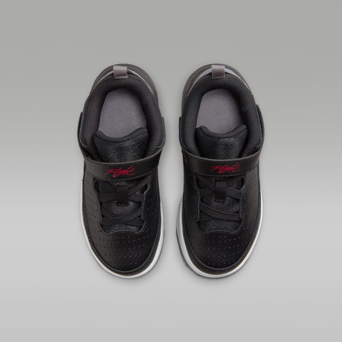 Jordan Max Aura 5 Little Kids' Shoes - Black/White/Cement Grey/University Red