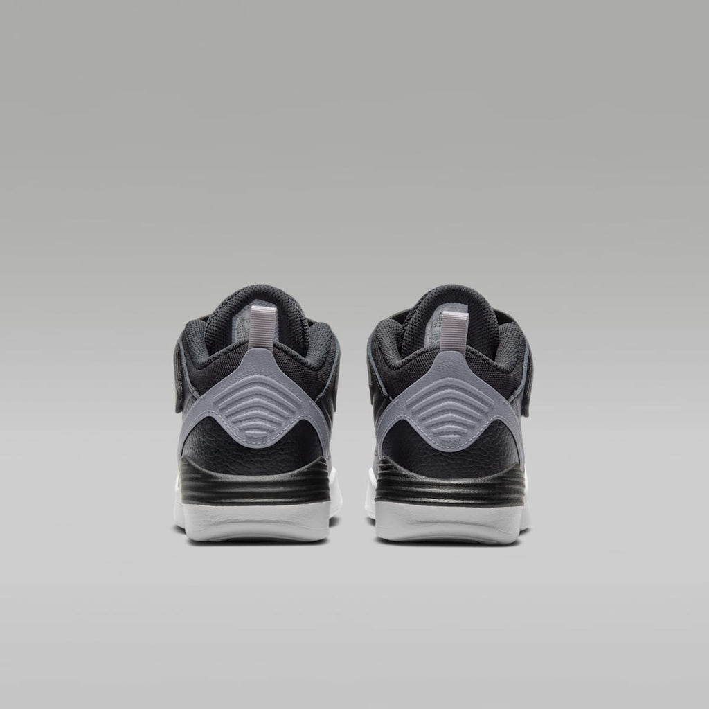 Jordan Max Aura 5 Little Kids' Shoes - Black/White/Cement Grey/University Red