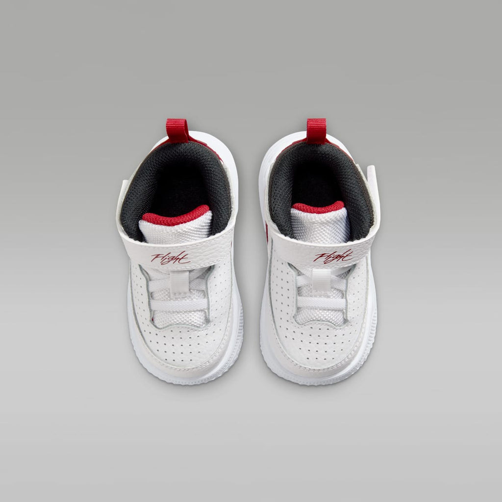 Jordan Max Aura 5 Baby/Toddler Shoes - White/Varsity Red/Wolf Grey/Black