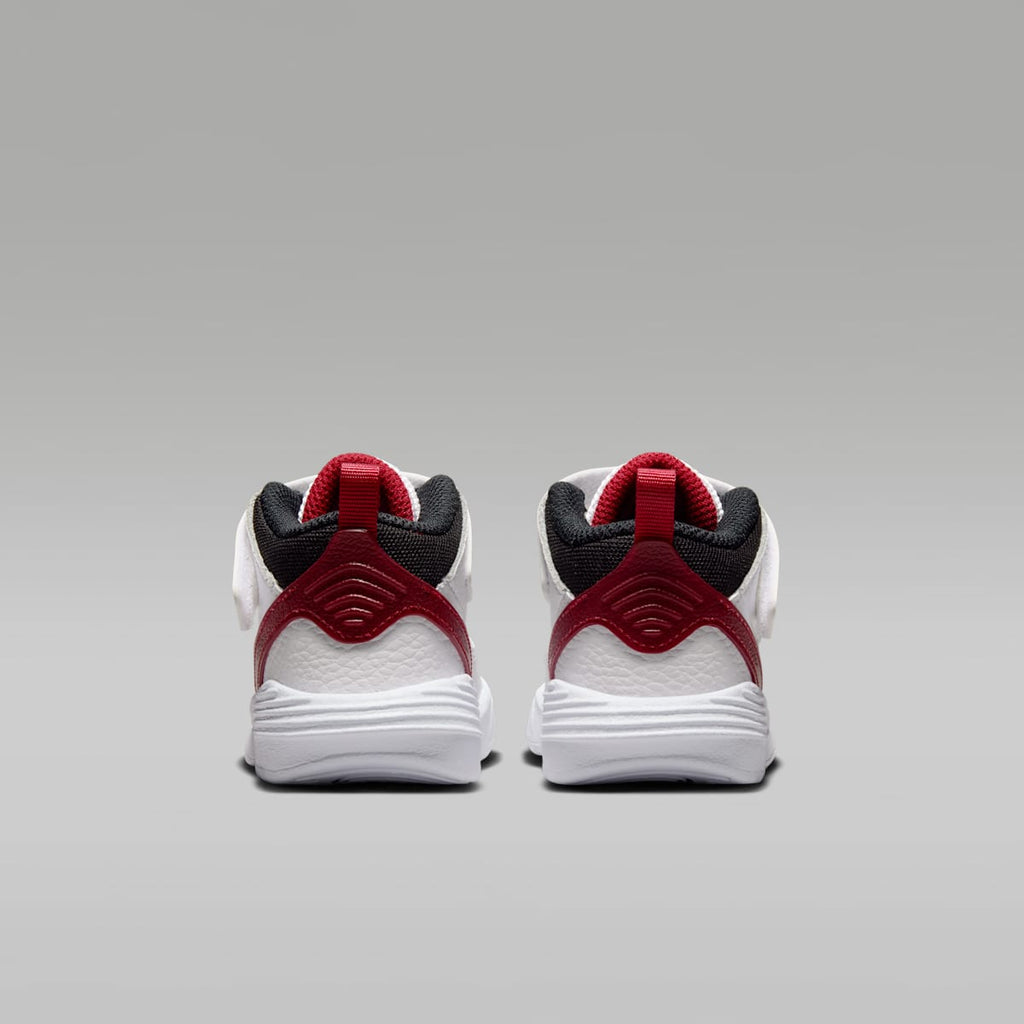 Jordan Max Aura 5 Baby/Toddler Shoes - White/Varsity Red/Wolf Grey/Black