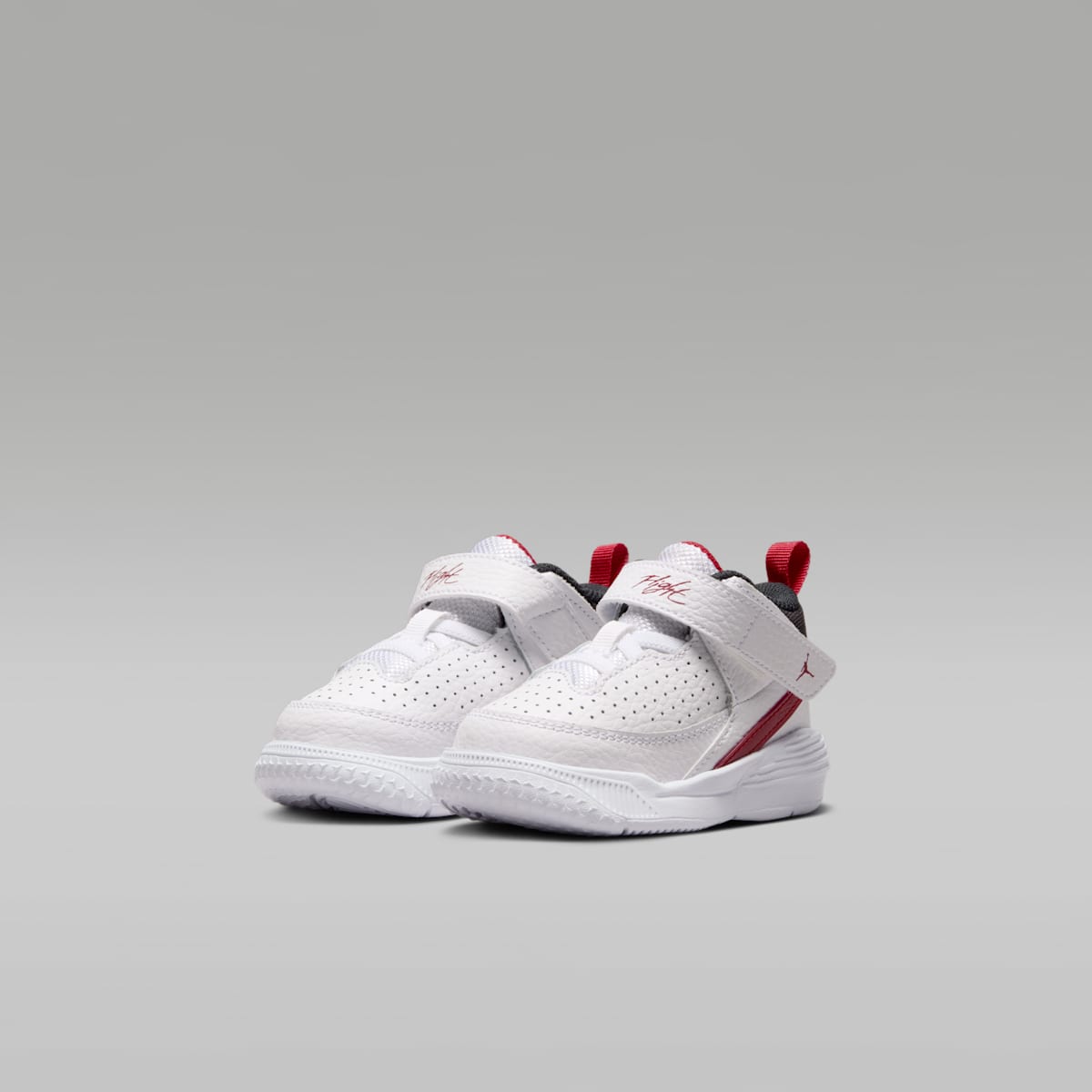 Jordan Max Aura 5 Baby/Toddler Shoes - White/Varsity Red/Wolf Grey/Black