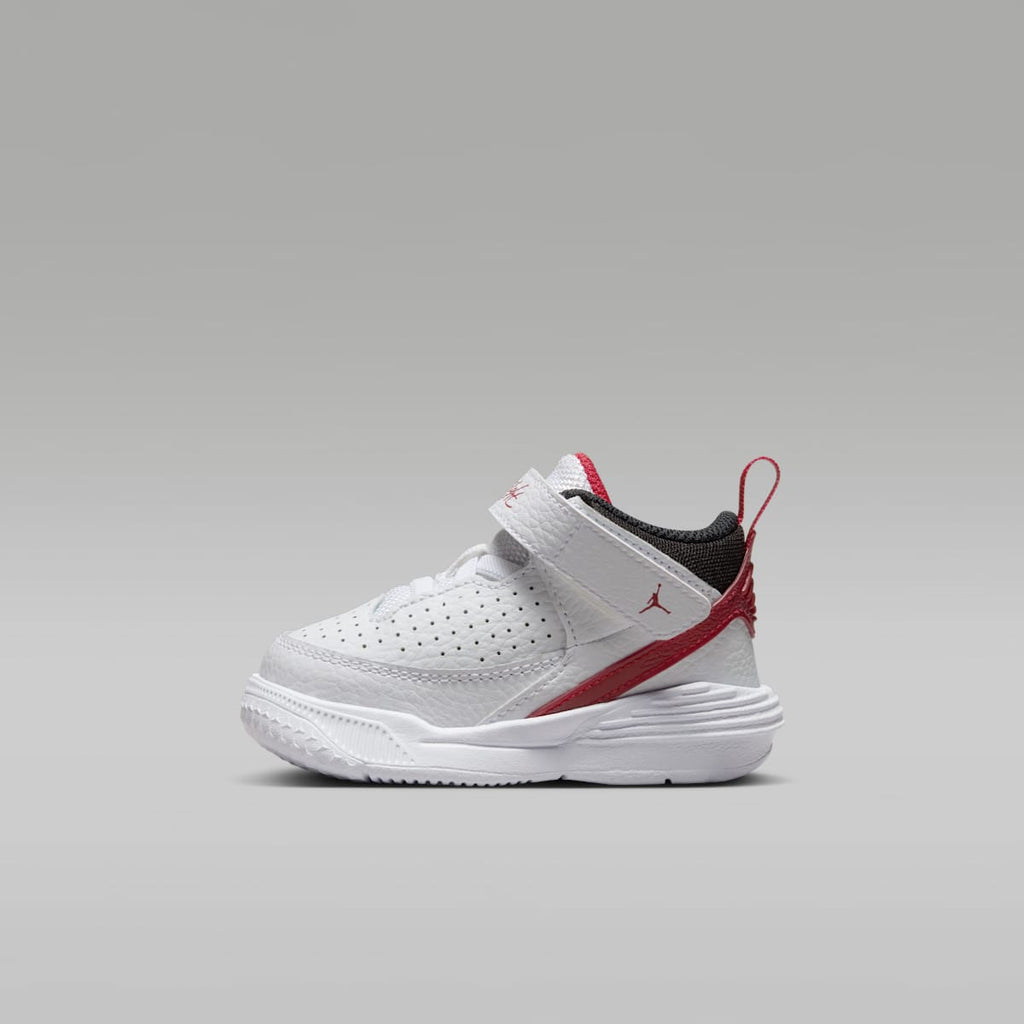 Jordan Max Aura 5 Baby/Toddler Shoes - White/Varsity Red/Wolf Grey/Black