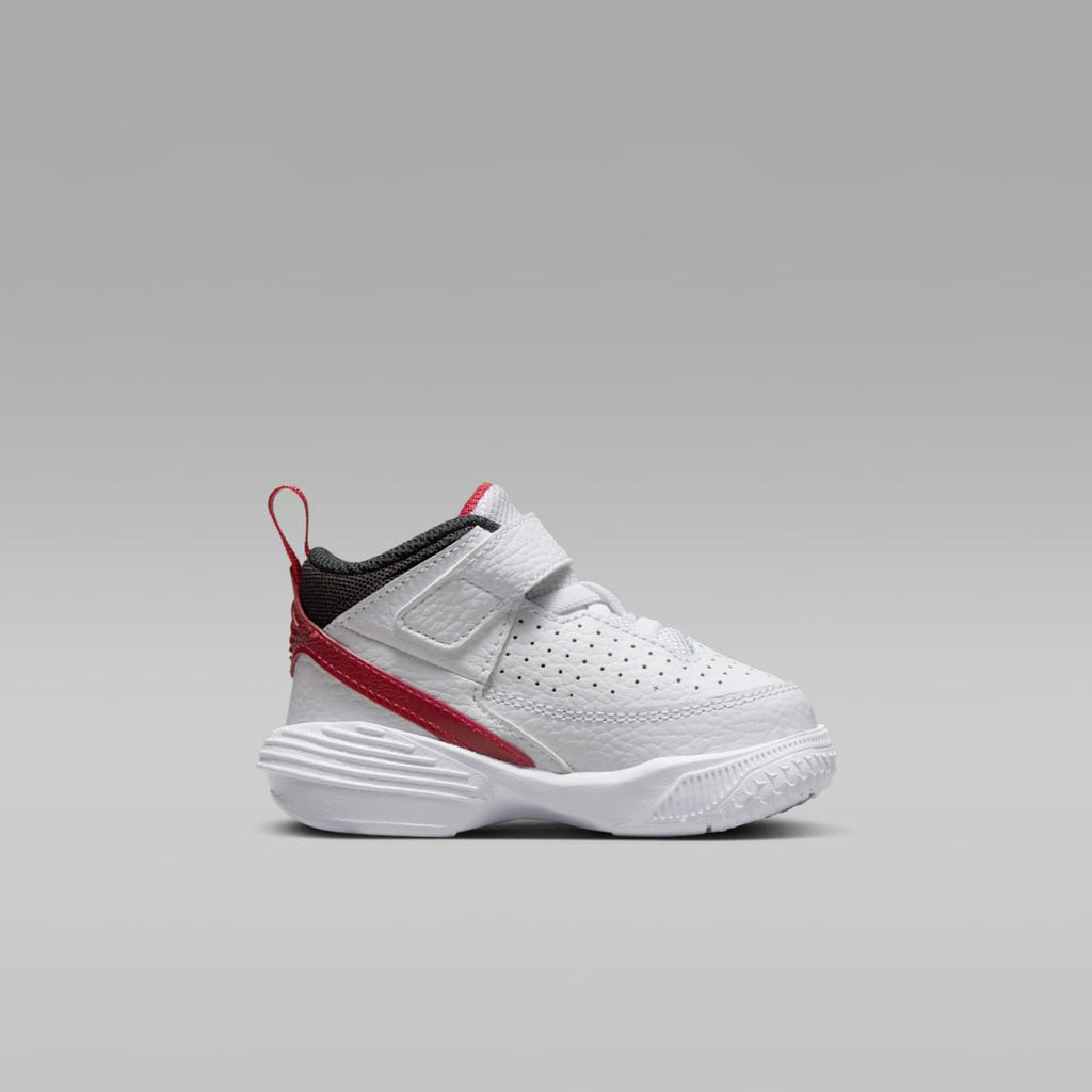 Jordan Max Aura 5 Baby/Toddler Shoes - White/Varsity Red/Wolf Grey/Black