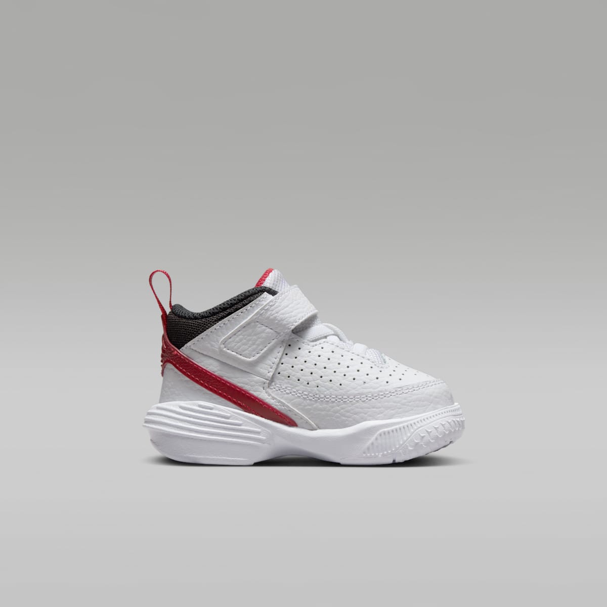 Jordan Max Aura 5 Baby/Toddler Shoes - White/Varsity Red/Wolf Grey/Black