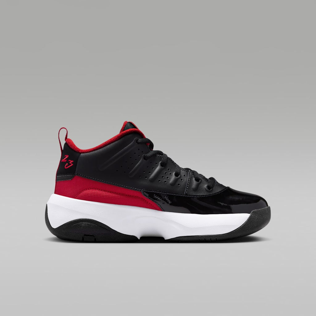 Jordan Max Aura 7 Big Kids' Shoes - Black/White/Varsity Red