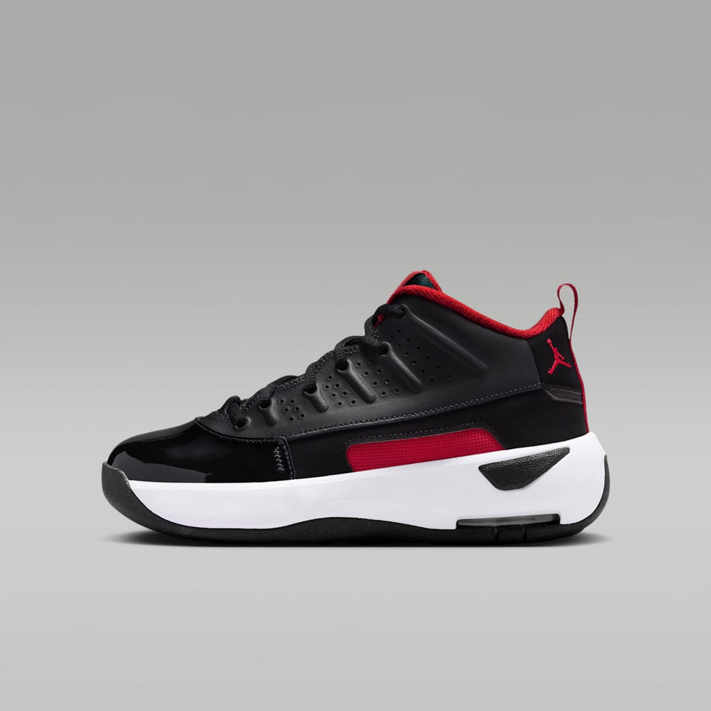 Jordan Max Aura 7 Big Kids' Shoes - Black/White/Varsity Red