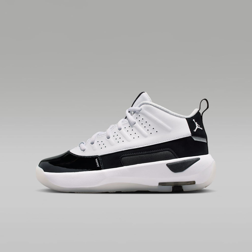 Jordan Max Aura 7 Big Kids' Shoes - White/Summit White/Black