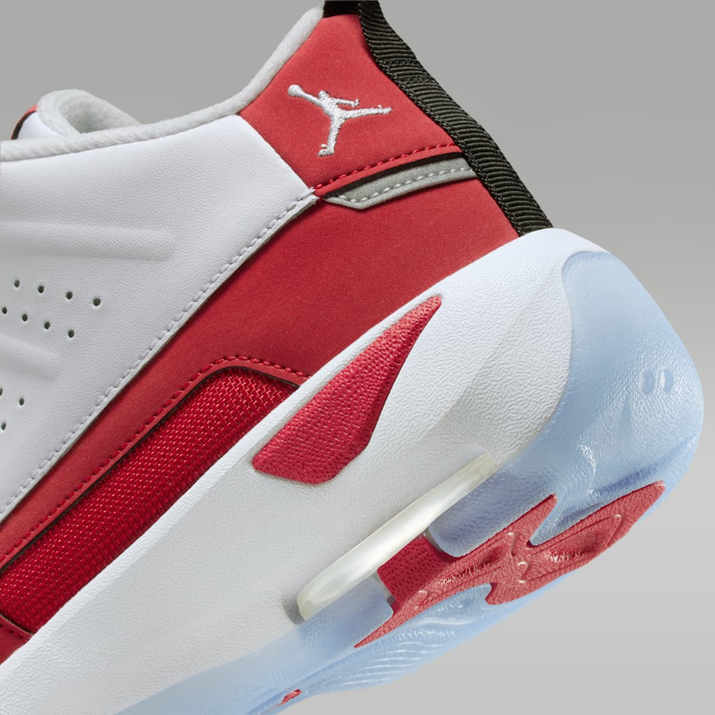 Jordan Max Aura 7 Big Kids' Shoes - White/Gym Red/Black/White