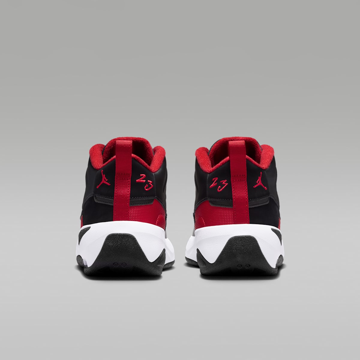 Jordan Max Aura 7 Big Kids' Shoes - Black/White/Varsity Red